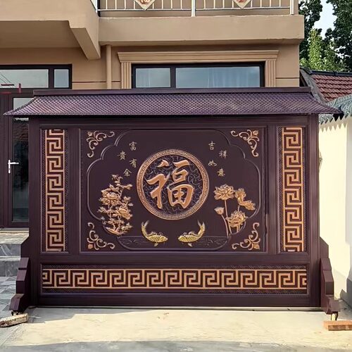 乡村庭院可移动照壁墙影壁院子影背墙室外农村背景墙屏风中式影壁
