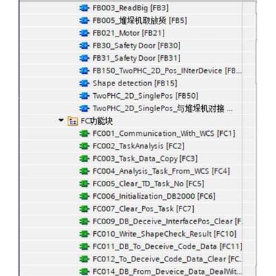 仓储物流滚筒输送线1 PLC程序 西门子1500程序（附图纸和HM程序）