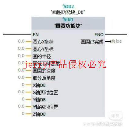 西门子1200PLC博途画圆、五角星、正多边形、直线插补功能