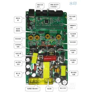 DSP数字电源开发板+学习板LLC+移相全桥+降压+升压+升