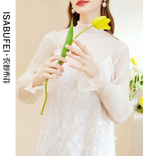 假两件套装仙女连衣裙