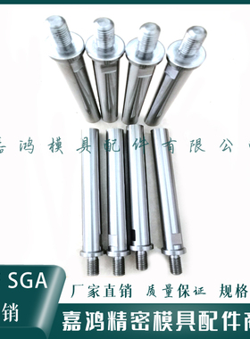 米思米标准弹簧导正销SGA 弹簧导销  精密汽车模配件 SGA20*100