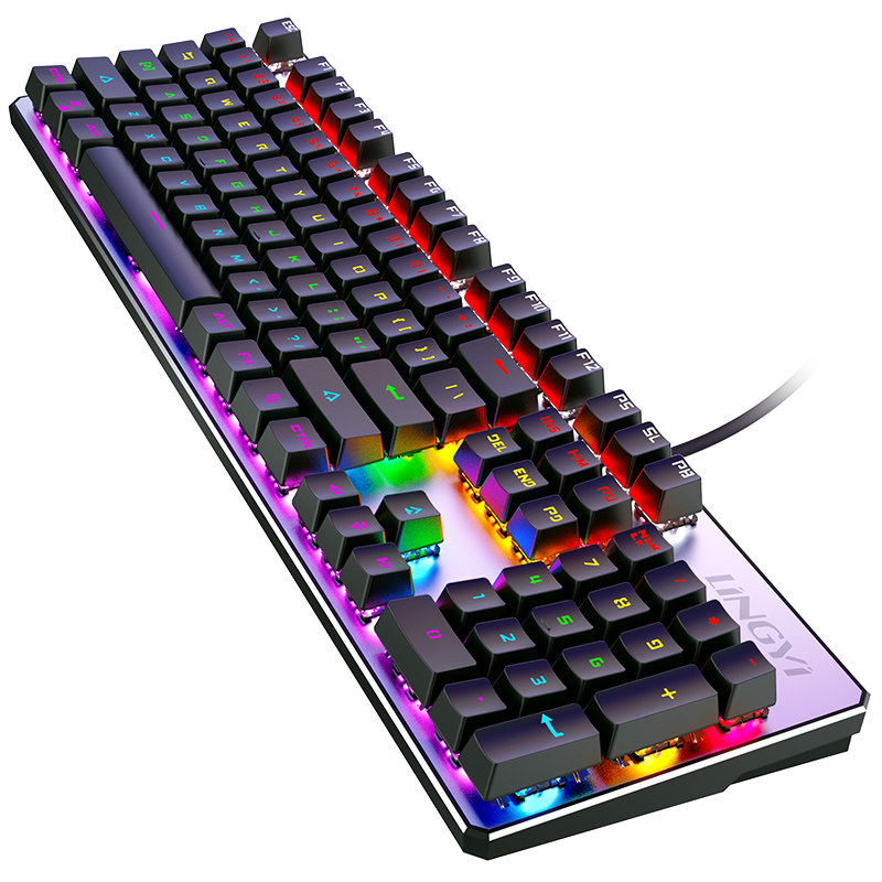 Yi Ling Black Widow Wired game Mechanical Keyboard Black shaft Punk computer notebook USB Outsidein the Computer Hardware/Monitor/Computer Peripherals , Keyboard  category - from Buy2taobao.com to provide professional Taobao agent buy service