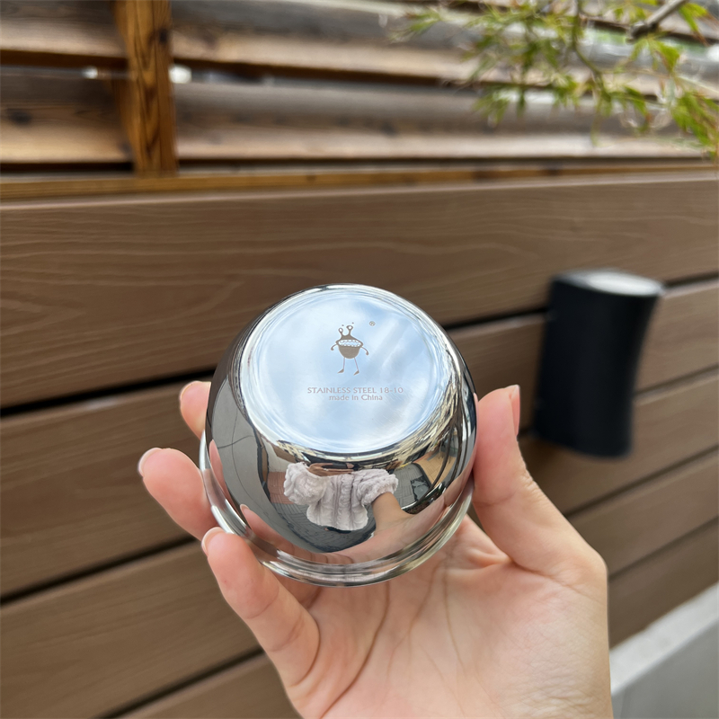 三层实心酒杯压手厚重