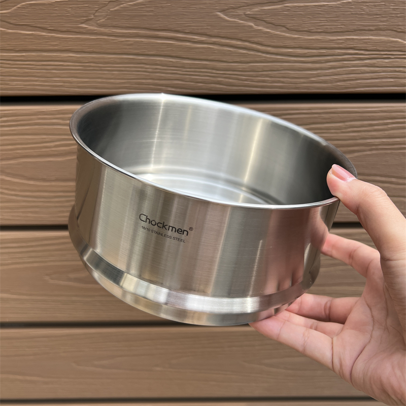 无耳304不锈钢馒头16-18-20cm