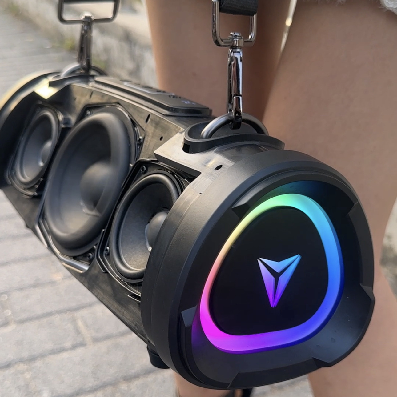 YEAHBOX/音波狮低音炮100W音爆蓝牙音箱Sonic Boom户外室内便携