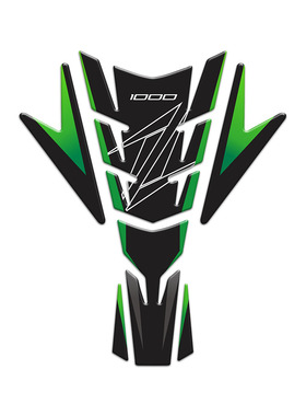 适用于川崎Z1000 Z750 Z900 Z800 3D摩托车装饰鱼骨贴纸