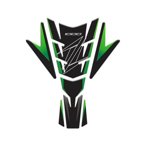 适用于川崎Z1000 Z750 Z900 Z800 3D摩托车装饰鱼骨贴纸