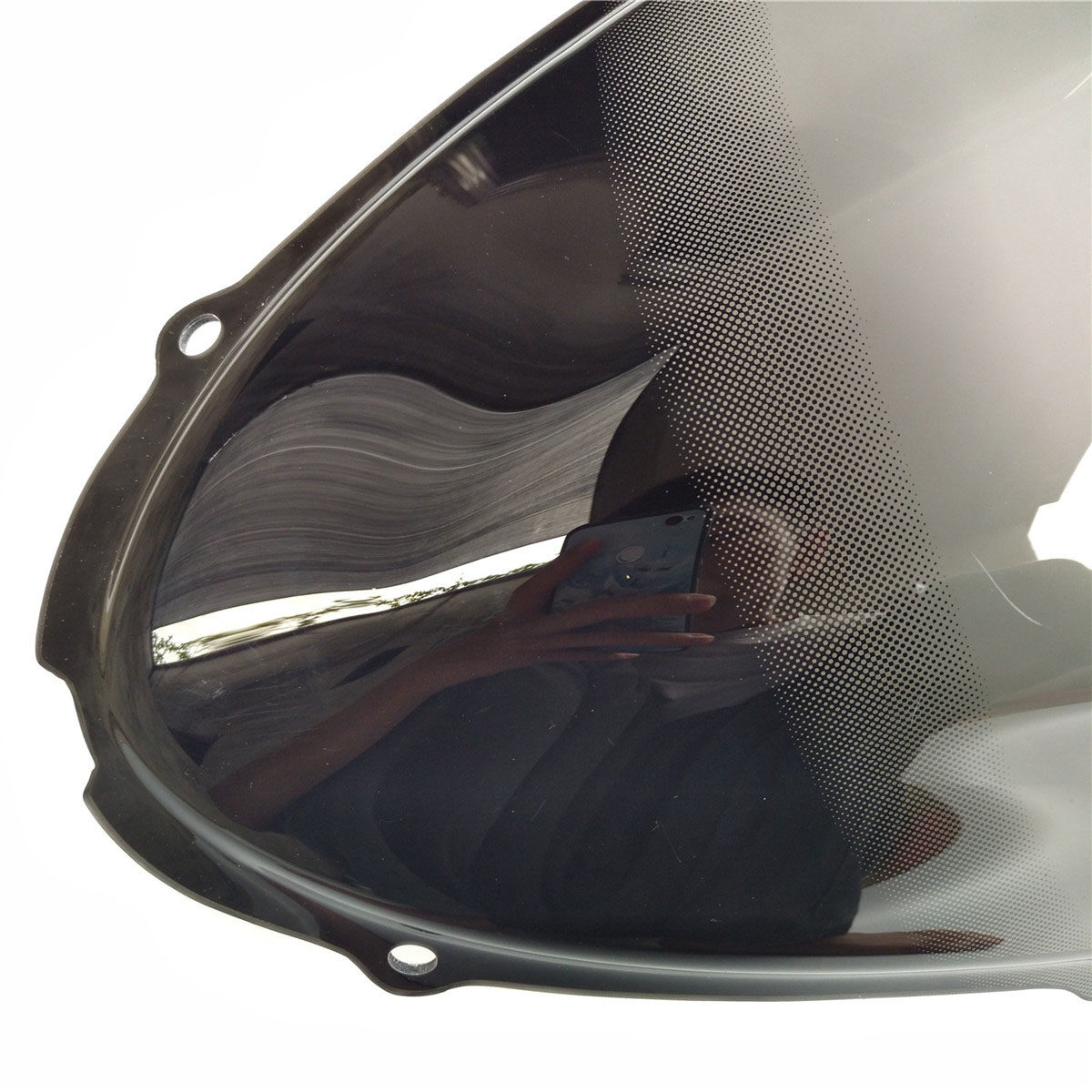 川崎zx6r 636 05-08年 zx10r 06-07年加高挡风玻璃挡风加网点