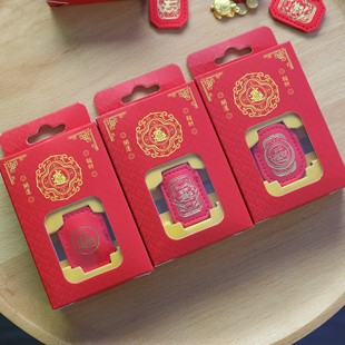 2026新款大甲镇澜宫咬钱龟皮夹礼盒钱龟小金龟吉祥摆件皮件结缘物