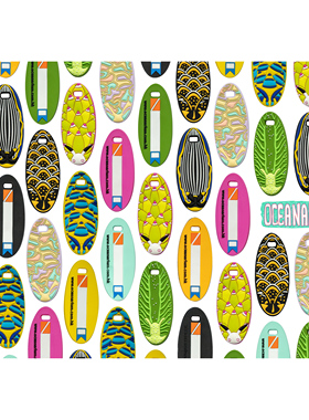 OCEANARIUM海兔潜水小装备牌吊牌挂牌标签新品