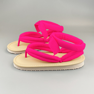 甘露寺蜜璃 cos木屐万圣节cos鞋子二人字拖软底舒适日式拖鞋