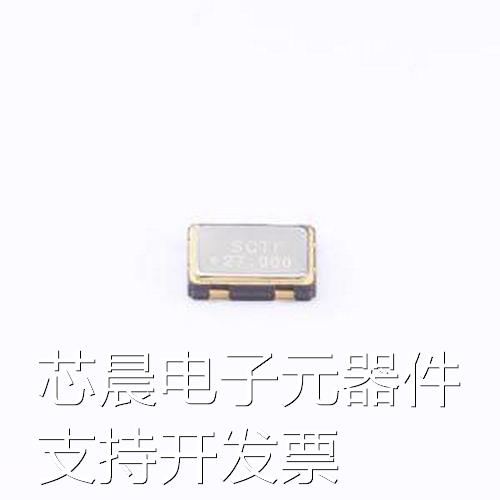 SX5M27.000B10G40TNN 27MHz±10ppm 3.3V CMOS SMD5032-4P原装现