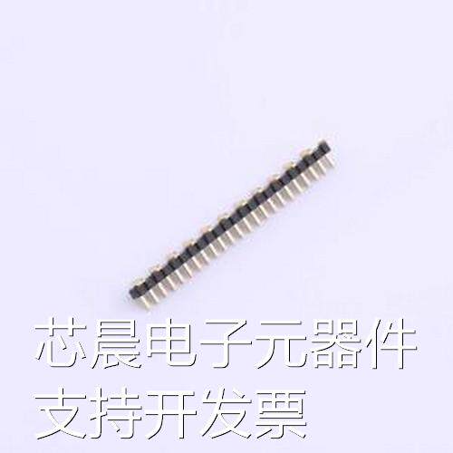 X1311WVS-23J-C18D42R2 排针 1x23P 间距:1.27mm 方针 SMD,P=1.27
