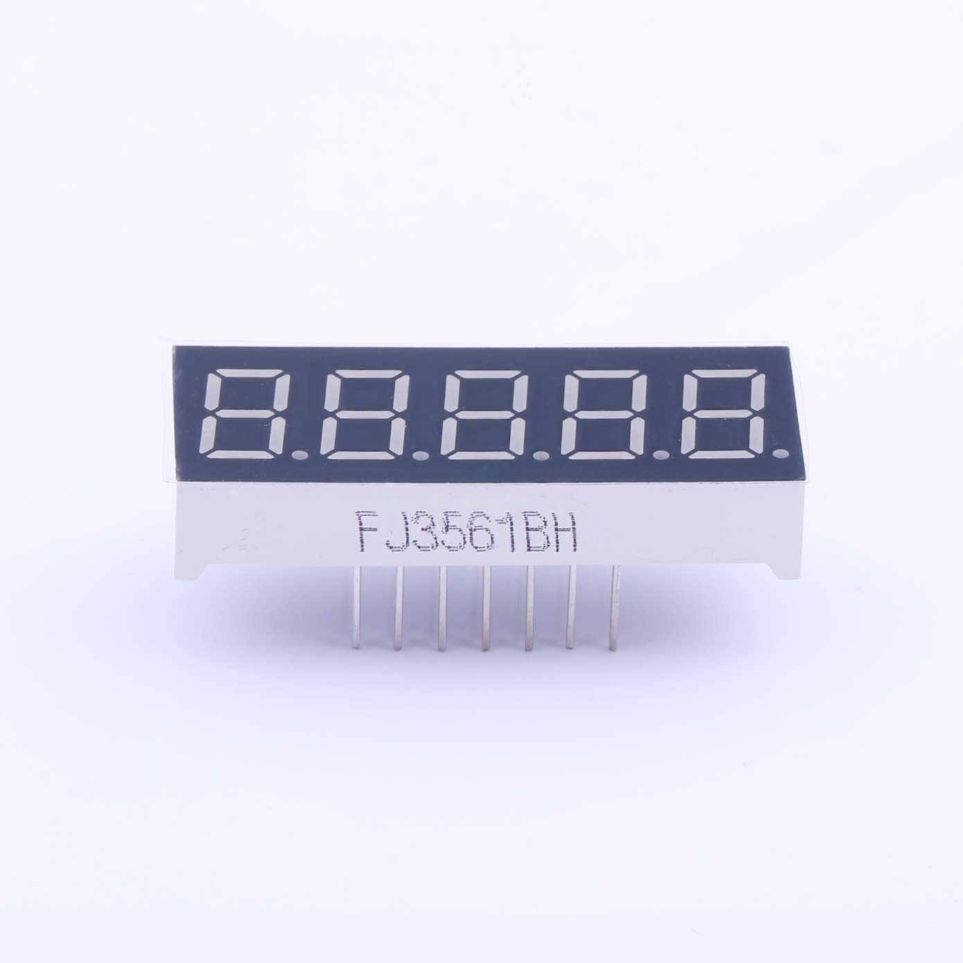 FJ-3561B (5位共阳红色数码管) LED数码管. 现货怎么看?