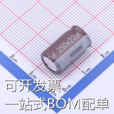 EGS2EM220G16C35T直插铝电解电容 22uF±20% 250V现货-封面