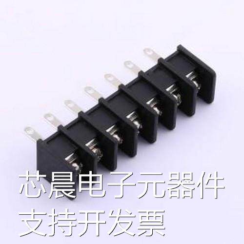 DBT30H-9.5-7P-BK-P 栅栏式接线端子 DBT30H-9.5-7P-BK-P 插件,P=