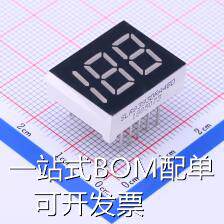 SLR0393DRA4BD LED数码管 0.39英寸,三位,红光,共阳LED数码管,插高性价比高么？