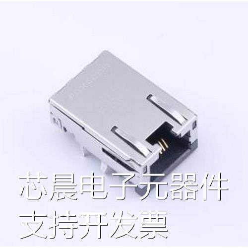 JFM3811J-G140-4F 以太网连接器(RJ45 RJ11) 弯插 带LED 插件原装