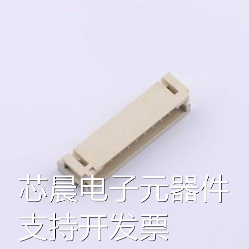 XY-PH2.0-11A61 线对板针座 1x11P 间距:2mm 卧贴 SMD,P=2mm,卧贴