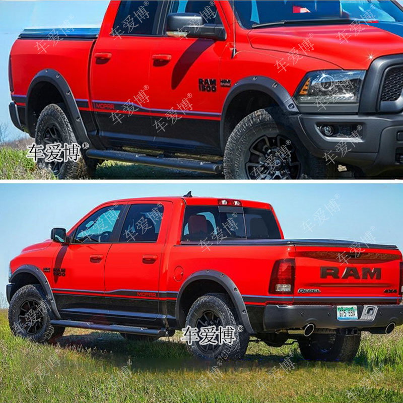 道奇公羊RAM1500 2500 3500叛逆者车贴拉花车身装饰汽车贴纸皮卡