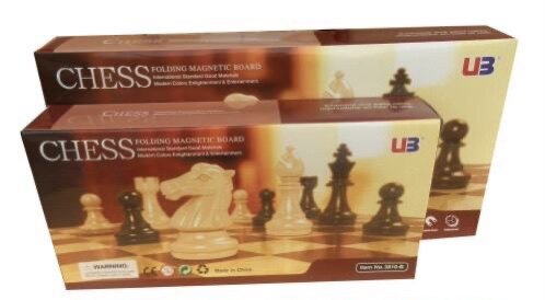 国际象棋UB友邦U3超大中号4912磁性4812B儿童5折叠国际象棋3810B - 封面