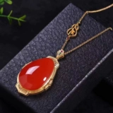 Apple, яшма из провинции Цинхай из белого нефрита, Россия, кошачий глаз