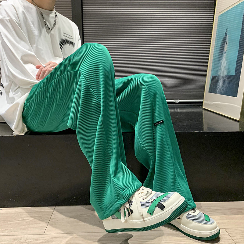 2025秋装宽松直筒运动裤男生休闲裤D201-DM158-P40,女装休闲裤,电商D321-1