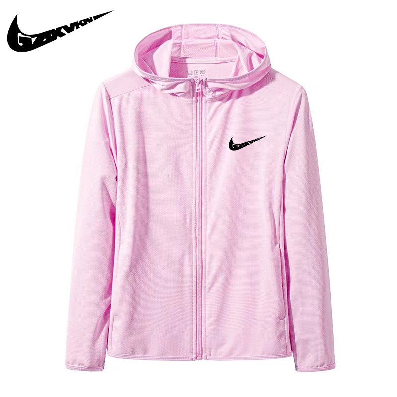 OLE 트렌디 한 남성 및 여성 의류 자외선 차단 의류 여름 얼음 실크 자외선 방지 후드 경량 재킷 에어컨 셔츠