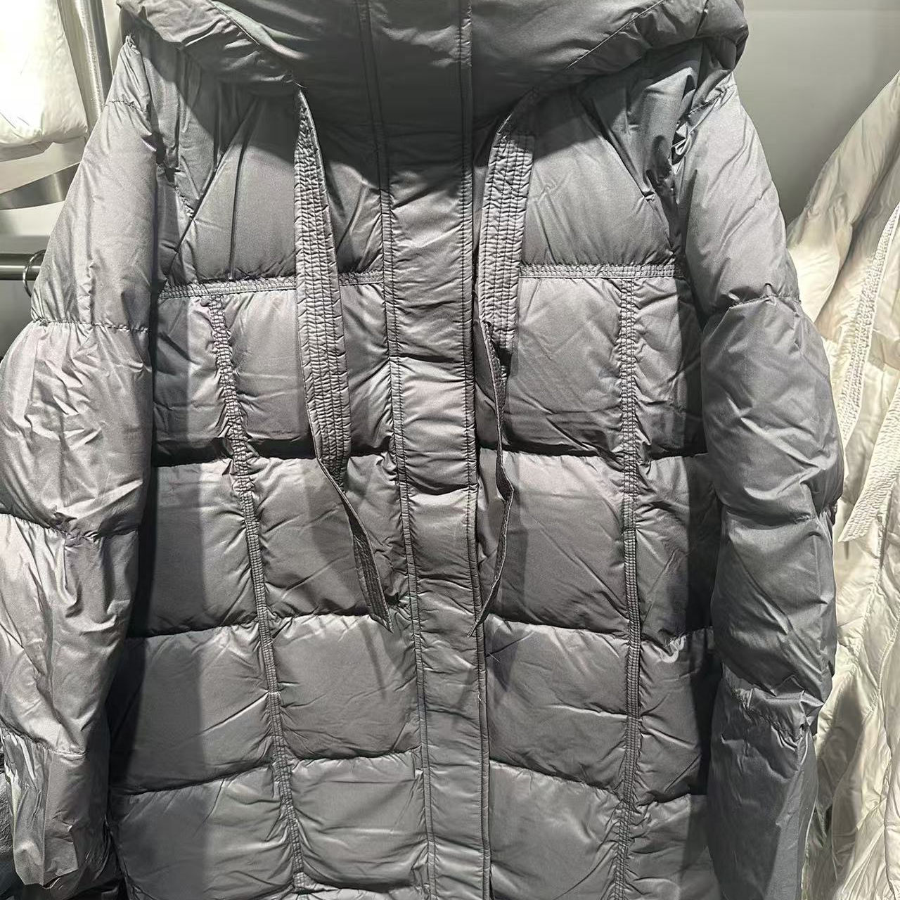 商场同款|轻松森马羽绒服女冬长款90绒子宽松防泼水2025新款外套