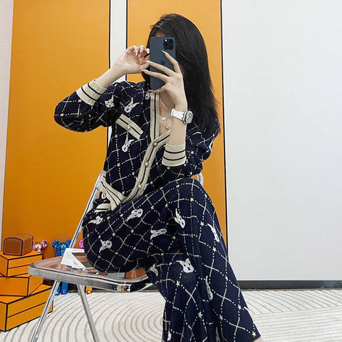 小香风两件套针织2026春秋