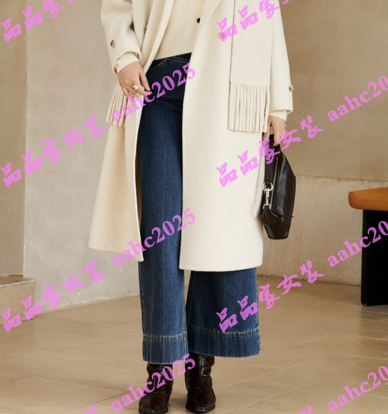 Aitoo·Suxi艾凸苏希2025冬装新款国内正品代购牛仔裤 A2541NK208