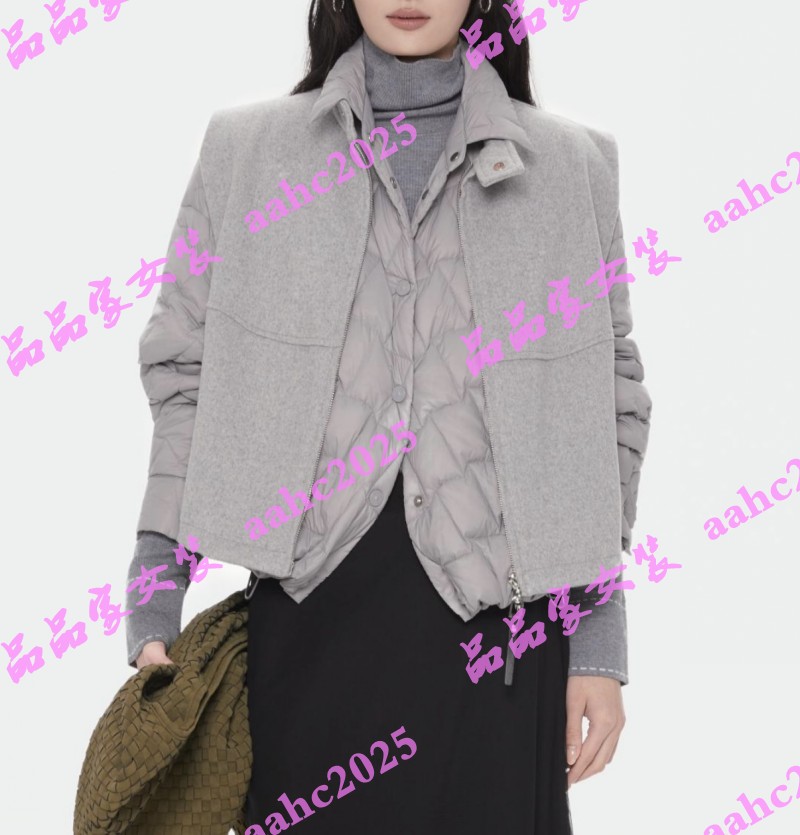 ISAYIDO傲丝度2025冬装新款国内正品代购马甲174E1216 吊牌799