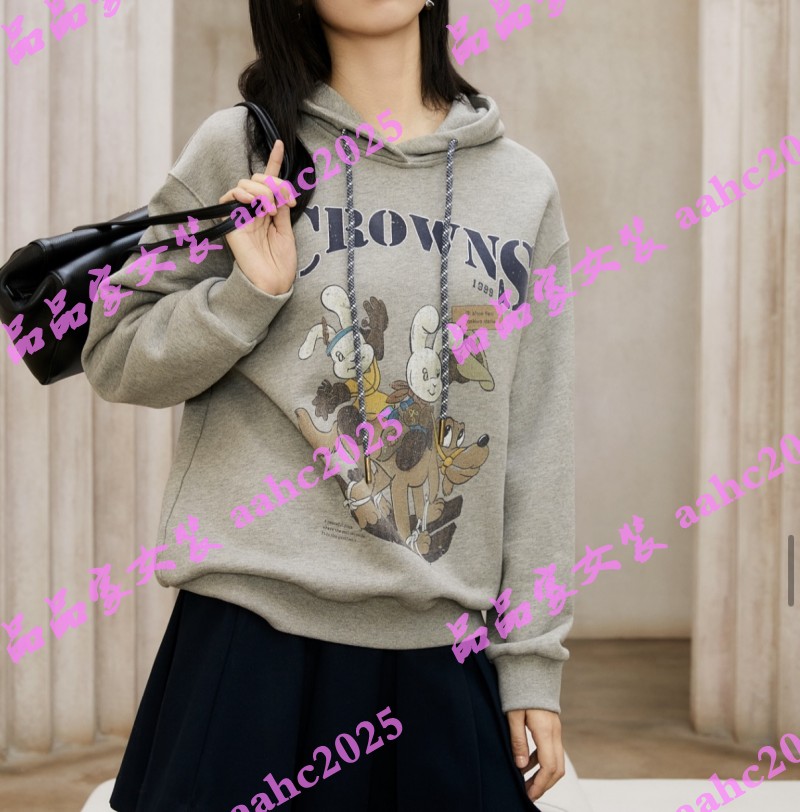 Aitoo·Suxi艾凸苏希2025冬装新款国内正品代购卫衣 A2541WY117