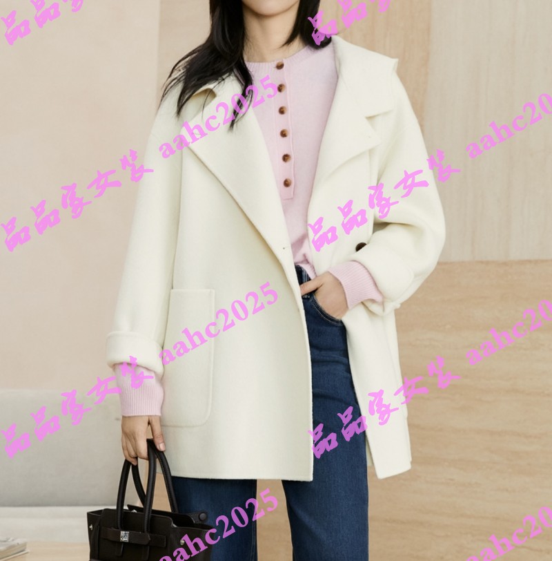 Aitoo·Suxi艾凸苏希2025冬装新款国内正品代购双面呢 A2541SN186