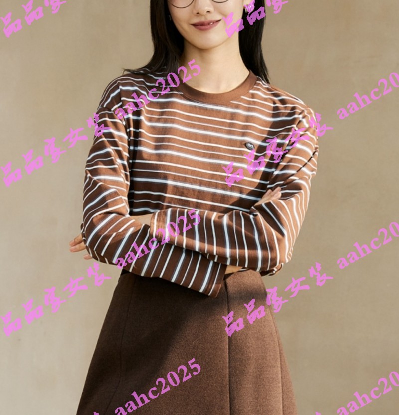 Aitoo·Suxi艾凸苏希2025冬装新款国内正品代购T恤 A2541TX210