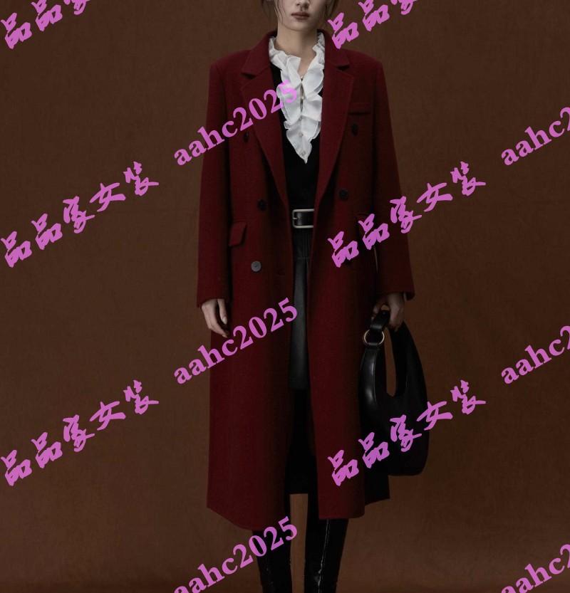 ISAYIDO傲丝度2025冬装新款国内正品代购双面呢174E5402 吊牌2399