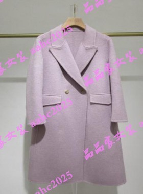 HANXU韩序2025冬装新款国内正品代购双面呢H071ASM8069 吊牌1999