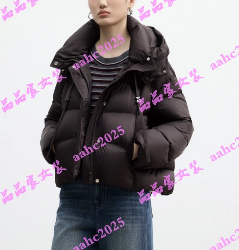 YOUXIZI尤西子2025冬装国内正品代购羽绒服2554R5808 吊牌1599