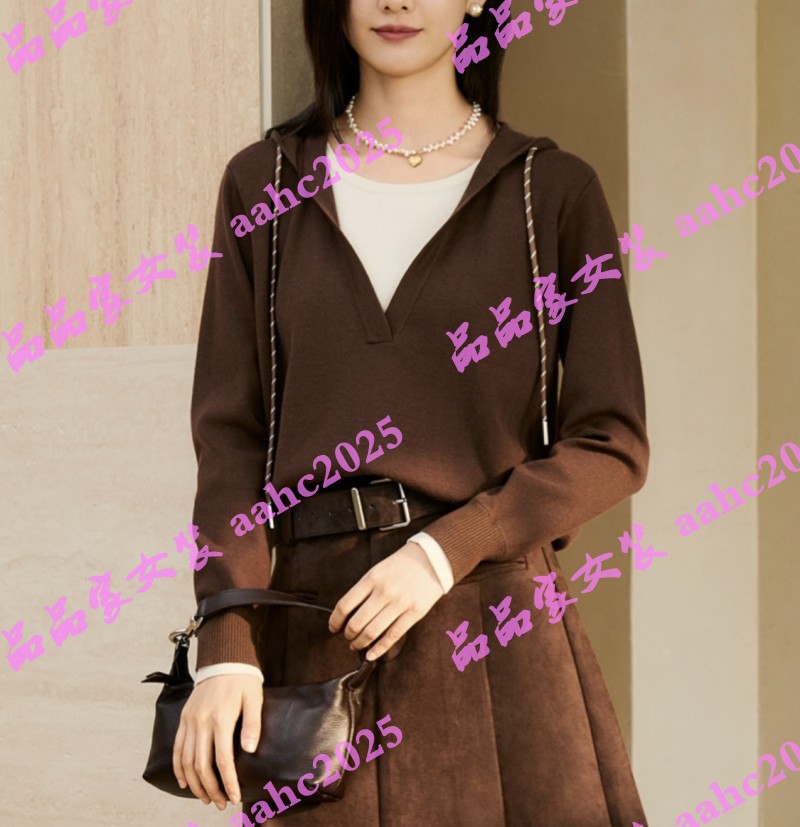 Aitoo·Suxi艾凸苏希2025冬装新款国内正品代购毛衫 A2541MS017