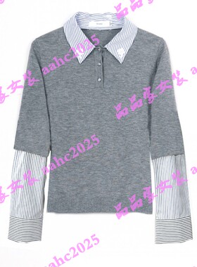 ST.carol圣卡萝2025冬装新款国内正品代购毛衫6501058 吊牌899