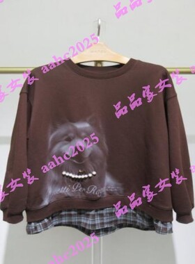 HANXU韩序2025冬装新款国内正品代购卫衣H072AWY8350 吊牌599