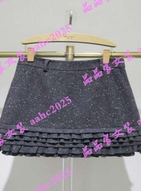 HANXU韩序2025冬装新款国内正品代购短裙H072ABQ8359 吊牌599