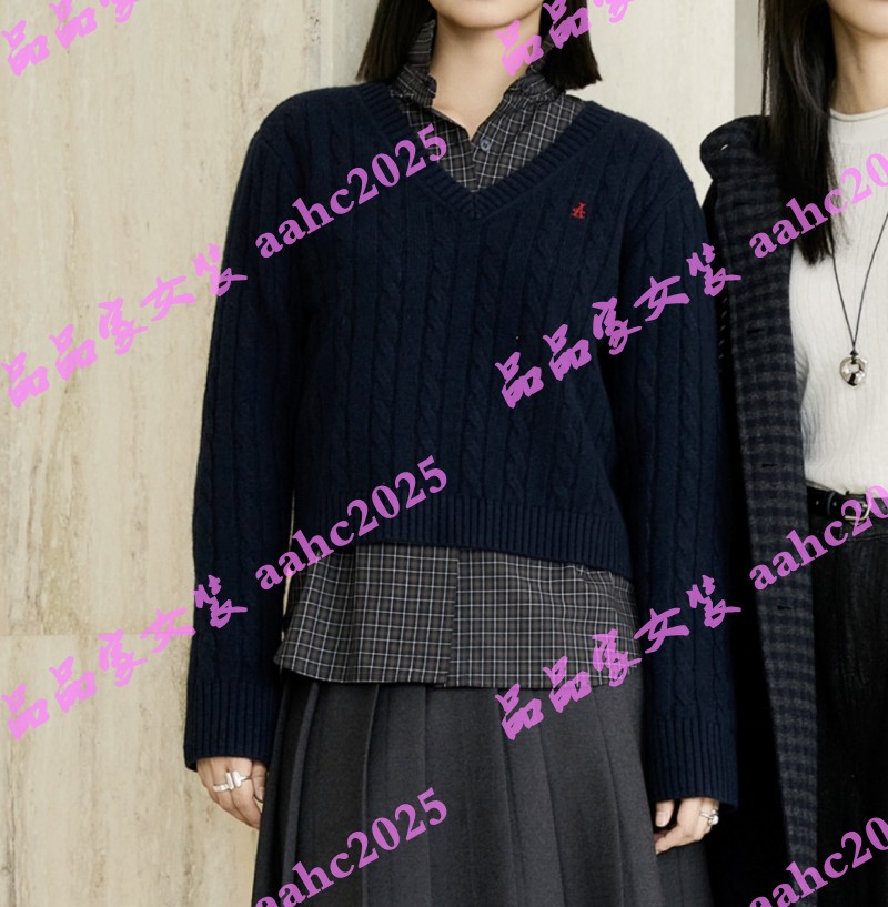 Aitoo·Suxi艾凸苏希2025冬装新款国内正品代购毛衫 A2541MS025