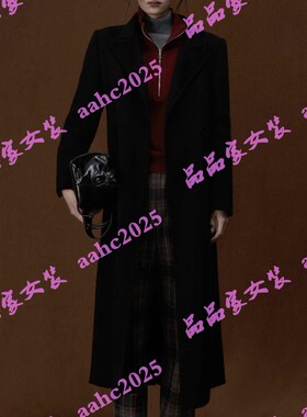 ISAYIDO傲丝度2025冬装新款国内正品代购双面呢174E5507 吊牌2599