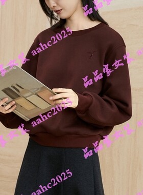 Aitoo·Suxi艾凸苏希2025冬装新款国内正品代购卫衣 A2541WY165