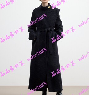 双面呢2553S5687 代购 吊牌2399 国内正品 YOUXIZI尤西子2025冬装