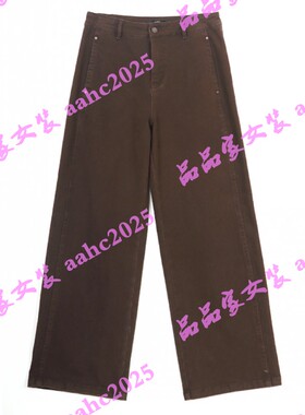 ST.carol圣卡萝2025冬装新款国内正品代购裤子6535050 吊牌699