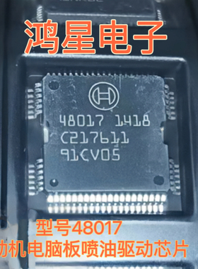 48017 汽车电脑版喷油模块 喷油驱动芯片IC 原装进口正品、可直拍