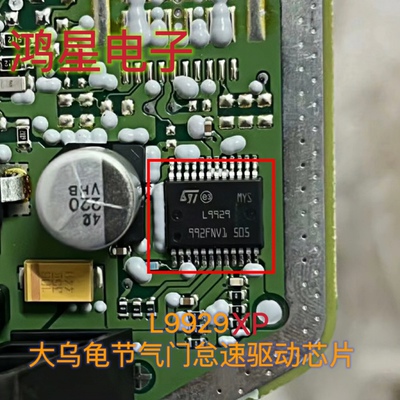 L9929XP 大乌龟汽车发动机电脑板怠速节气门驱动芯片 24脚可直拍